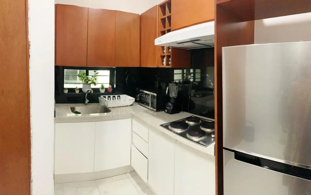 公寓 马萨特兰Departamento Cardones - 5 Min Zona Dorada - 6 Personas Alberca Compartida公寓 墨西哥